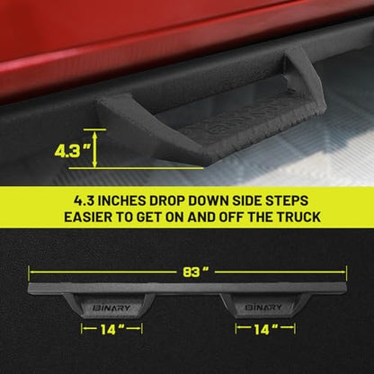 Running Boards Side Bar for 2022 (22-26 Tundra Crewmax Cab)