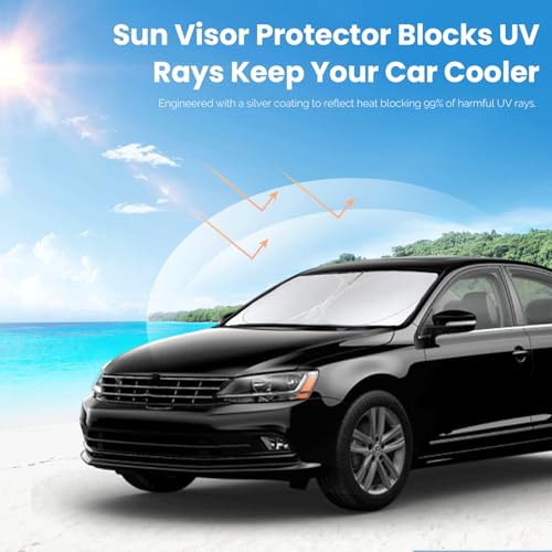 Custom Fit Passat Windshield Sunshade for 2012 (Fit Passat vw 2012-2022)