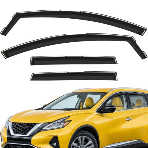 Extra Durable Window Deflectors in (For Nissan Murano 15-24)