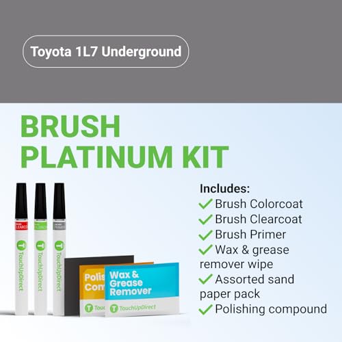Car Paint Touch Up Brush Kit (Brush - Platinum Kit / Underground)
