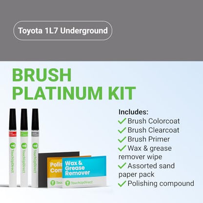 Car Paint Touch Up Brush Kit (Brush - Platinum Kit / Underground)
