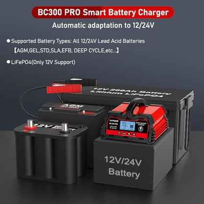 30A Smart Car Battery Charge (30A)