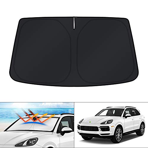 Custom Fit Windshield Sun Shade for 2019 (FOR | Porsche Cayenne 2019-2025)