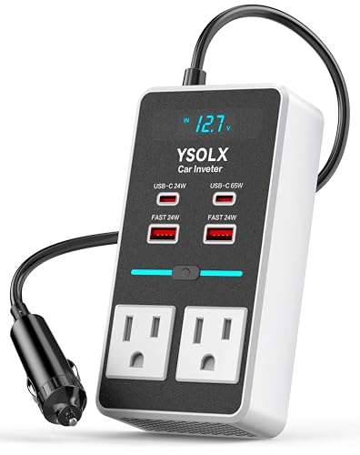 300W 12V to 110V Car Power Inverter (300W / white)