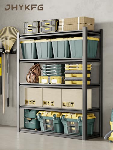JHYKHG 72" H Storage Shelves (Black / 36"W*16"D*72"H)