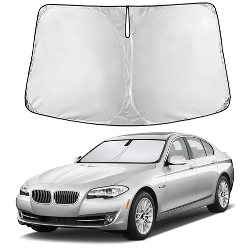 Windshield Sunshade Compatible for BMW 5 Series 2011