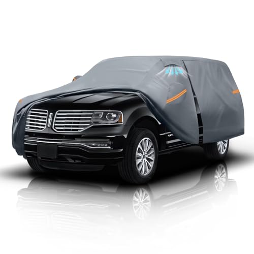 Large SUV Car Cover for Lincoln Navigator (SUV Car Cover / Custom Fit Lincoln Navigator Long)