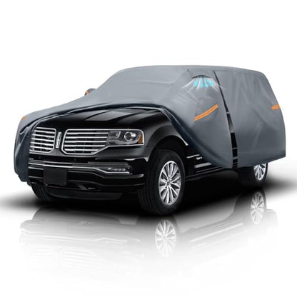Large SUV Car Cover for Lincoln Navigator (SUV Car Cover / Custom Fit Lincoln Navigator Long)