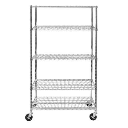 UltraDurable 5 (Steel / 5-Tier Shelving, 48" W x 24" D)