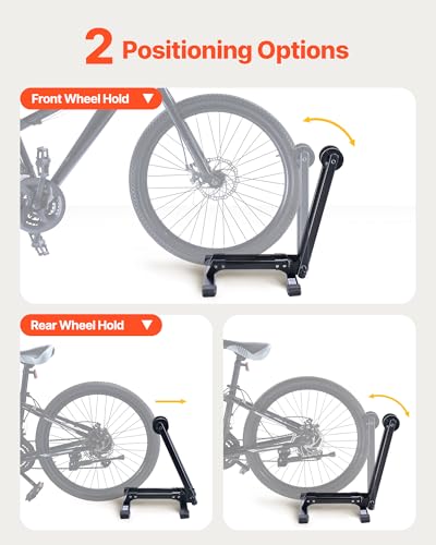 Bike Rack Fits 20 to 27 Inch Mountain & Road Bikes (1 Bike Rack)