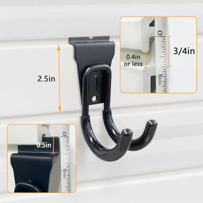 Slatwall Hooks (14pcs Slatwall Hooks)