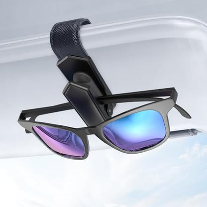 Sunglass Holder for Car (1 Pack / Black)