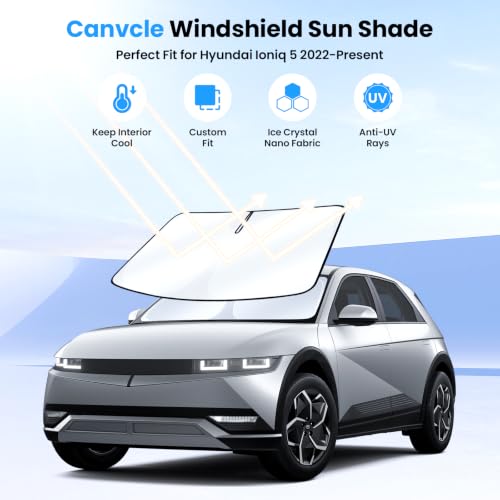 Windshield Sun Shade for Hyun (1PCS Hyundai Ioniq 5 2022-Present)