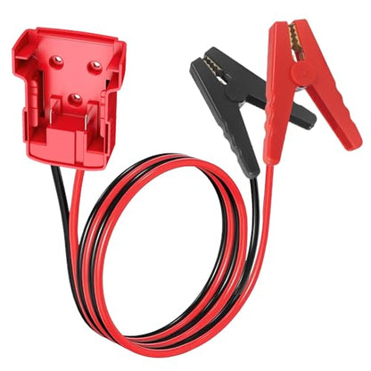 Jumper Cables Adapter Compatible with mil.Waukee m18 Battery (2FT)