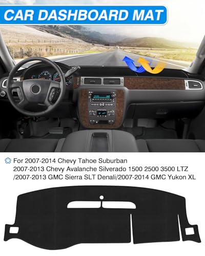 Dash Cover for 2007 (62.21*18.90(Chevrolet Tahoe 07-14))