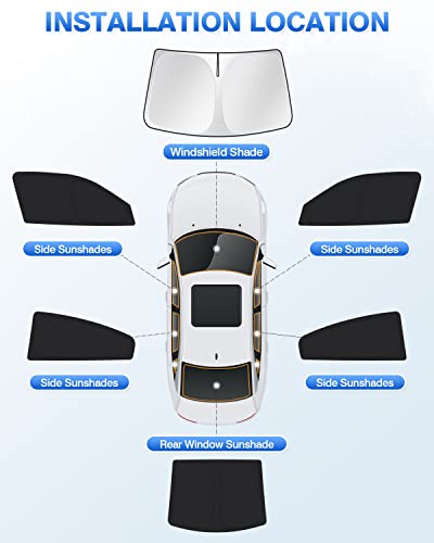Windshield Sun Shade for 2011 (Dodge Charger 2011-Present)