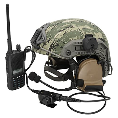 Tactical Headset with U94 PTT 2 (Tan)