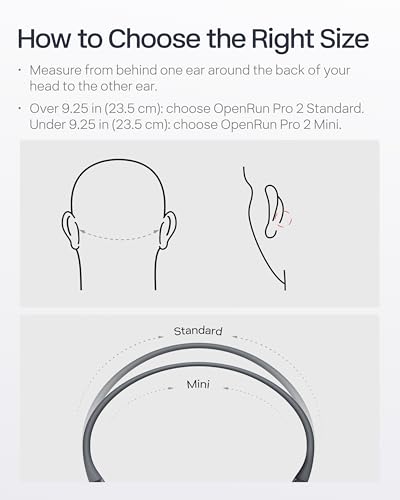 OpenRun Pro 2 Bone Conduction Bluetooth Sport Headphones (Silver / Standard)