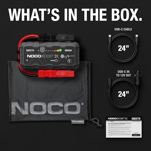 Boost GBX75 2500A UltraSafe Jump Starter