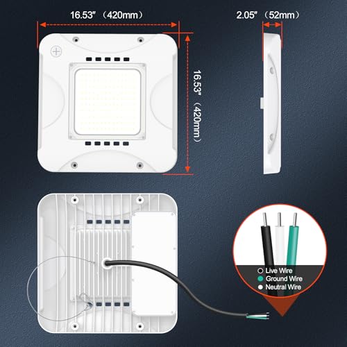 LED Canopy Light with 150W