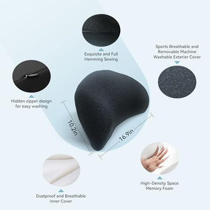 Super Snug Lumbar Support Pillow for Car (Backsaver-four)