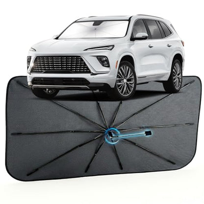 Car Windshield Sun Shade Umbrella for Buick Enclave 2018 (For Buick Enclave 2018-2026)