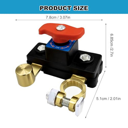 Car Battery Power Cut (1Pcs/Red)