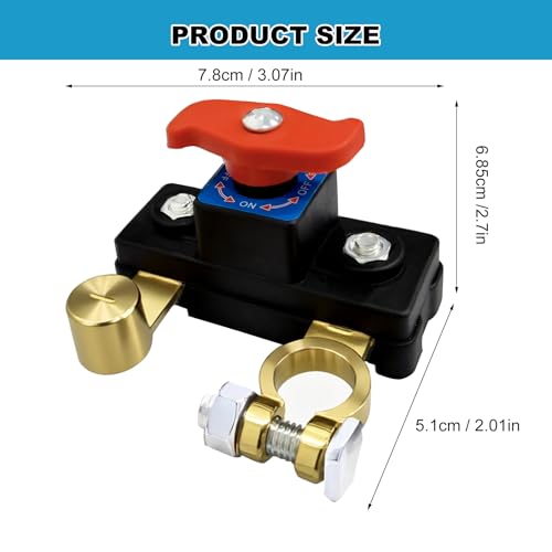 Car Battery Power Cut (1Pcs/Red)