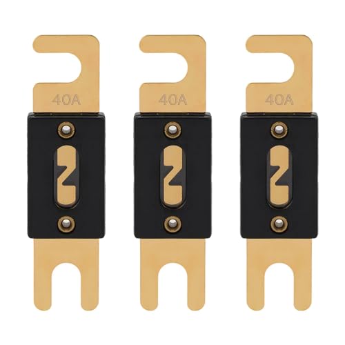 40A ANL Fuse 40 Amp Inline Blade Fuses 32V for Car Audio Inverter Automotive Stereo (40A)