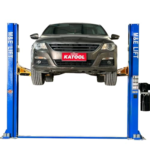 ME 10000lbs 2 Post Lift Car Lift Automotive Lift 2 Post Car Lift Hoist Equipment for Garage Shop Repair (10000)