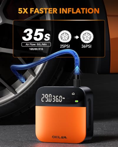 C2 Tire Inflator Portable Air Compressor (C2-7800mAh)