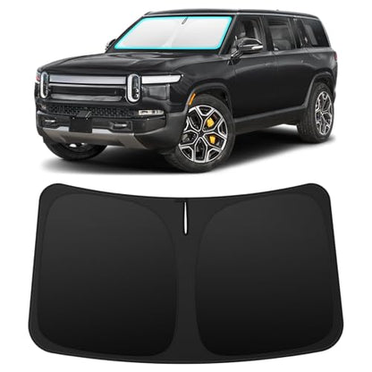 Custom Fit Windshield Sun Shade for Rivian R1S 2022