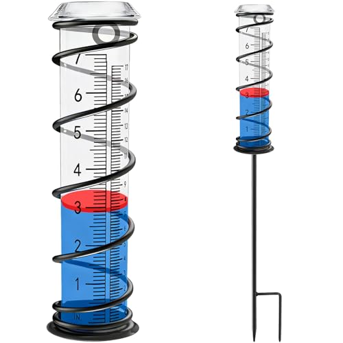 Upgrade Rain Gauge (3-section Spiral Rain Gauge)