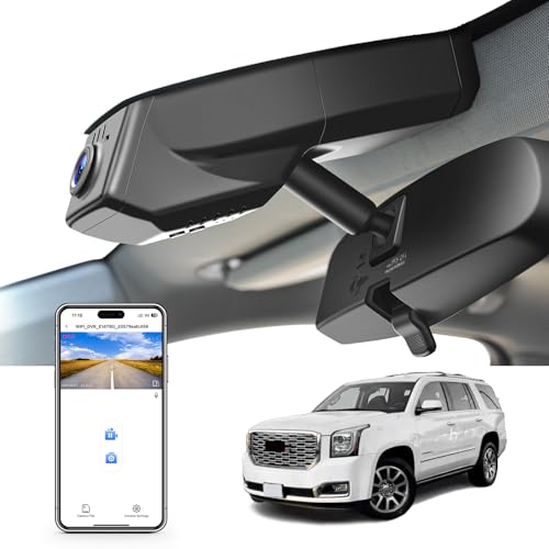 4K Dash Cam Custom fit for GMC Yukon (Model C Front 4K Only)