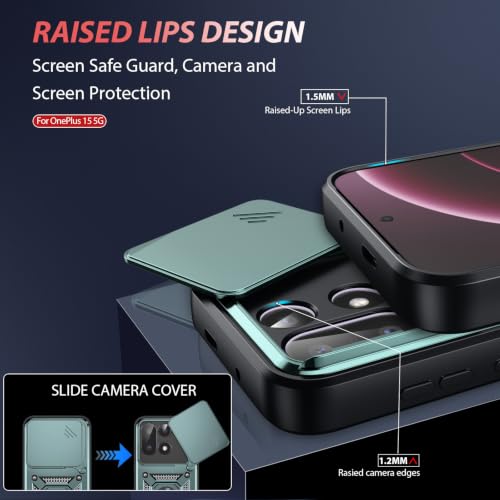 for OnePlus 15 5G Case (OnePlus 15 5G（6.78"） / Green)