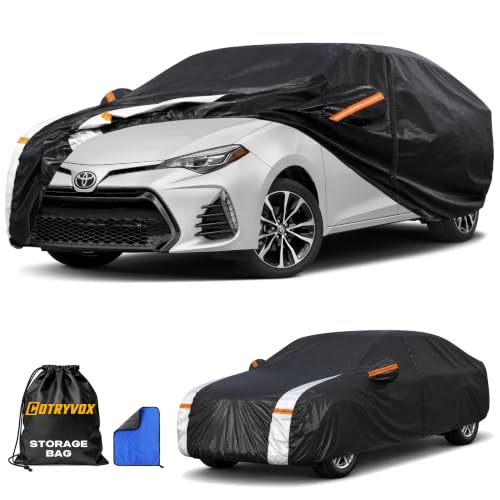 Toyota Corolla Sedan Car Cover 100% Waterproof All Weather (Custom fit Toyota Corolla / Sedan car cover)