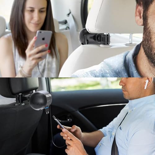 Multi Car Retractable Backseat 3 in 1 Car Charging Station Box Compatible with All Phones (Car Adapter | 3-IN-1 Charging Station)