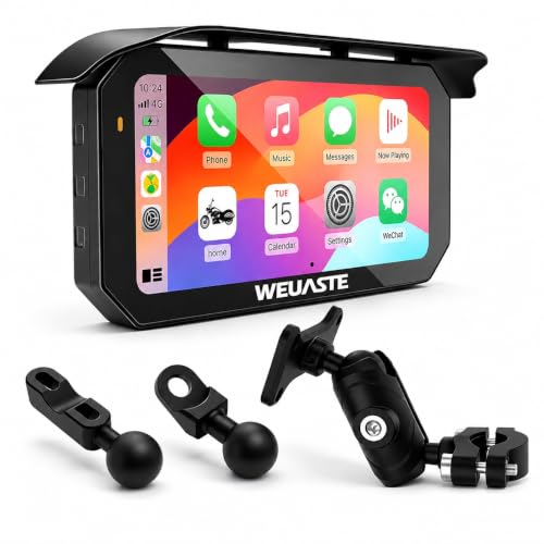 6.25" Motorcycle CarPlay Navigation HD Touch Screen