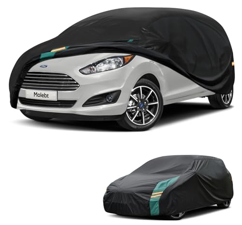 Car Covers for Hatchback Waterproof All Weather (One-green / 3 Fit Hatchback-Length (143" to 163"))