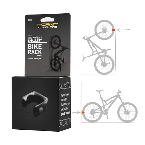 CLUG PRO Wall Mounted Bike Rack (plus 70-81mm (2.75 - 3.2"))