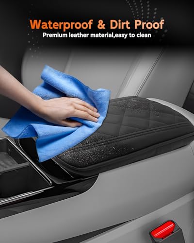 for 2025 2026 Hyundai Tucson Center Console Cover Armrest Cover for Tucson (Tucson 2025+ Only Fit Electronic -Thickened)