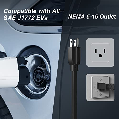 Skysword Ⅱ Level 1 EV Charger (J1772 / NEMA 5-15P)