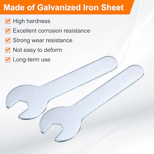 10pcs Small Wrench 7x66x1.5mm Metric U (7x66x1.5mm)