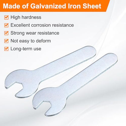 10pcs Small Wrench 7x66x1.5mm Metric U (7x66x1.5mm)
