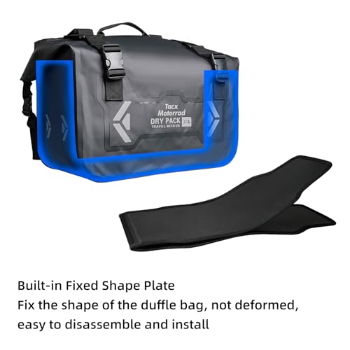 Motorcycle Saddle Bags Tail Bag (30L-Black)