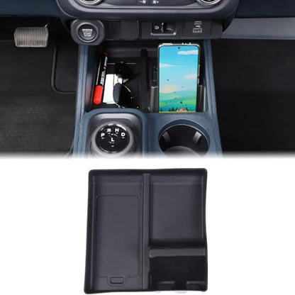 Center Console Shifter Storage Tray for Ford Maverick 2022 (Black)