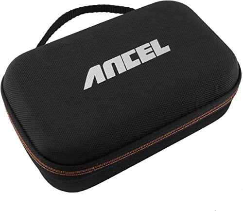 Protective Case Storage Bag for OBD2 Scanner Code Reader Diagnostic Scan Tool Battery Tester (Black)