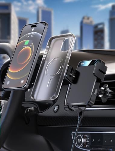 Wireless Car Charger Auto (Dark Gray)