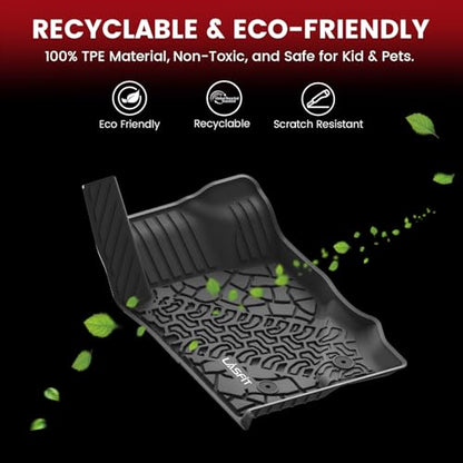 Floor Mats Cargo Liner for Ford Bronco 2