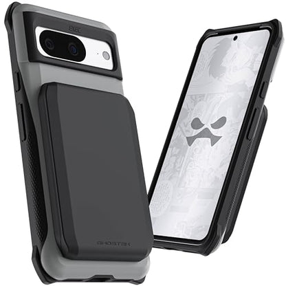 Exec Wallet Case for Google Pixel 8 (Pixel 8 / Gray)